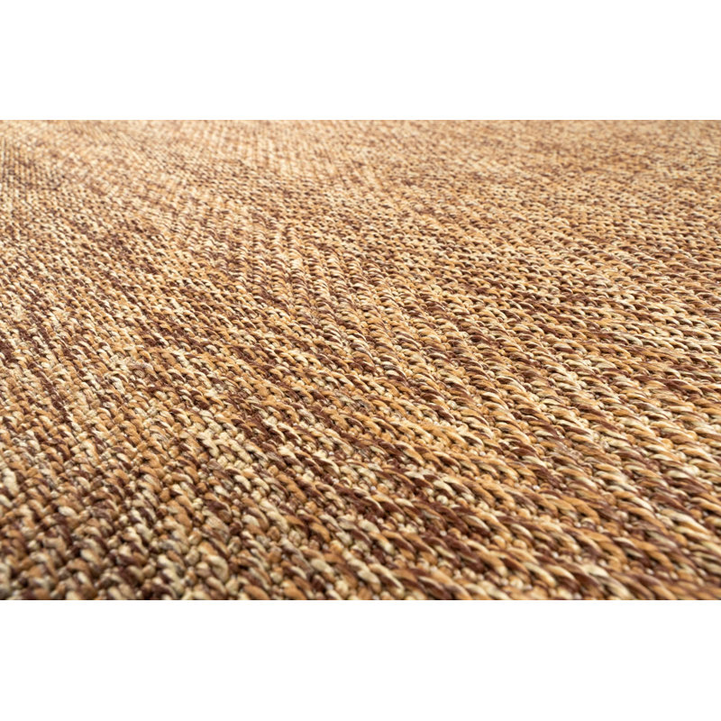 Tapis brun en jute / sisal Santorini, Rectangle 9 pi 11 po x 11 pi 6 po