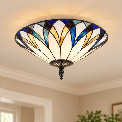 3-light Flush Mount Ceiling Light