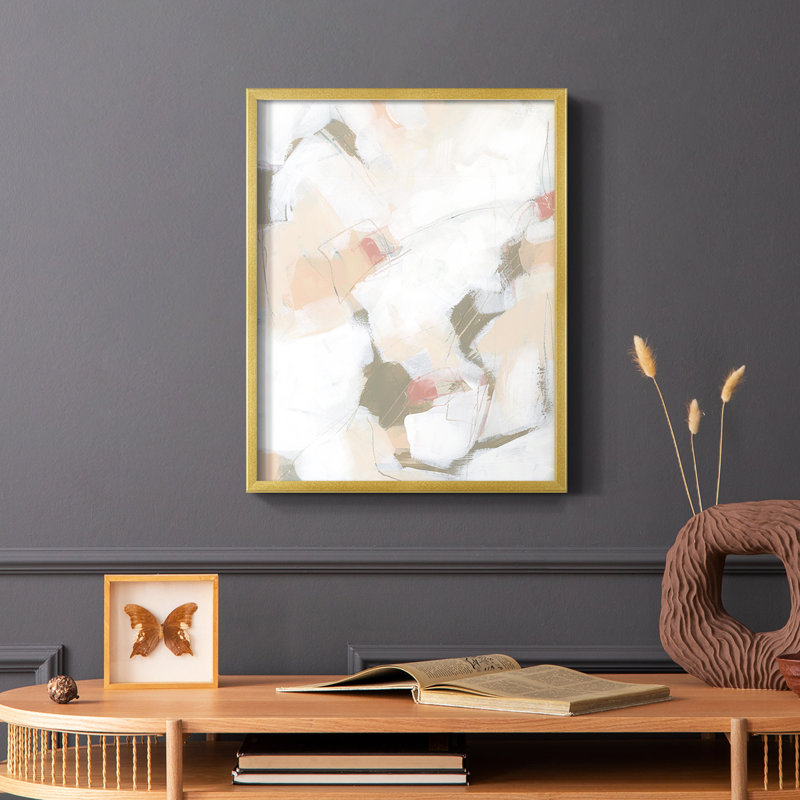 «Sand Story II», reproduction encadrée - bois massif, H 20 po x l 16 po