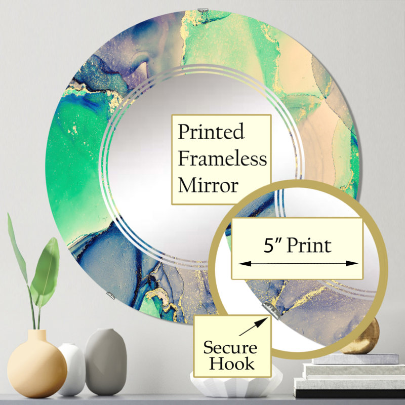 Miroir de salle de bain sans cadre, 24 po x 24 po