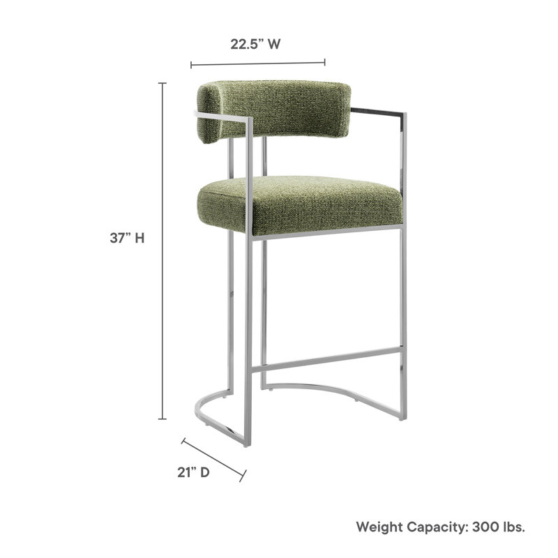 Tabouret de comptoir Huron, Rallonge