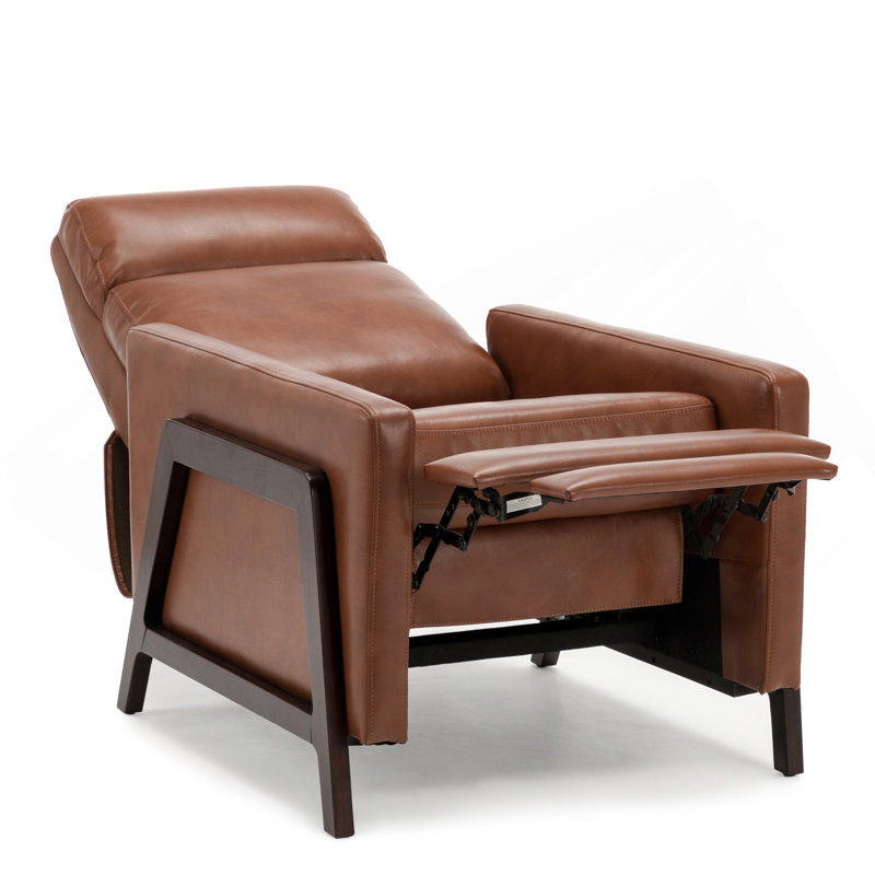 Fauteuil inclinable par pression Madeline - Caramel