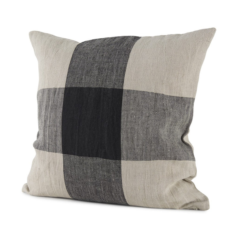 Housse de coussin Raquel, 18 po x 18 po, Carré