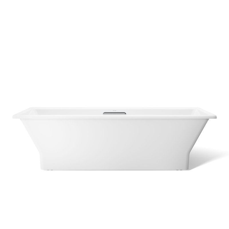 Reve 67" x 36" Soaking Bathtub, White