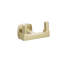Emtek Select Double Hook w/ Soft Square Rosette, Square Stem & Knurled Tip-1799005271