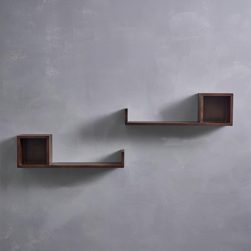 Solid Wood Floating Wall Shelf