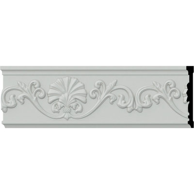 Ensemble de 8 rails de chaise H 5 po x P 5/8 po x L 94 1/2 po