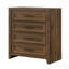 Commode contemporaine à 4 tiroirs 1pc
