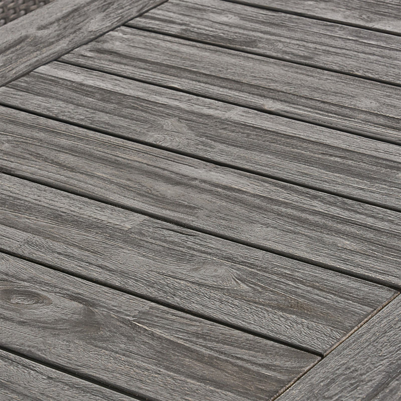 Outdoor 69" Acacia Wood Dining Tableblast