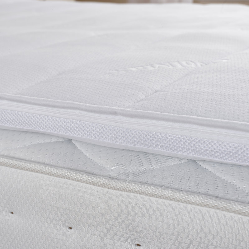 Airstream Memory Cool Mattress Topper 4cm Thick Cooling Machine Washable, Kingsize (5')