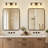 3 - Light Vanity Light Clear Glass Diamond Shade, Oil Rubbed Bronze-1142547434-1142547436-1142547432