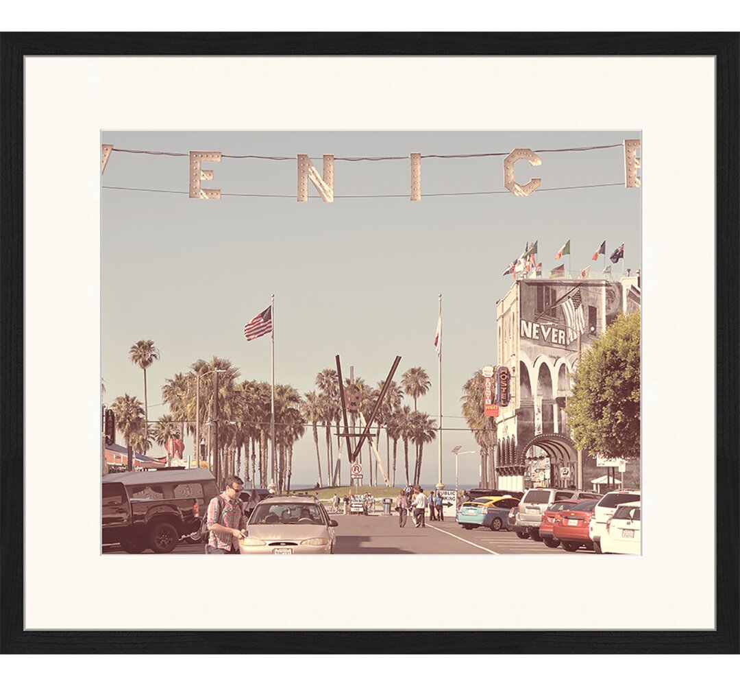 Gerahmtes Poster Venice Beach