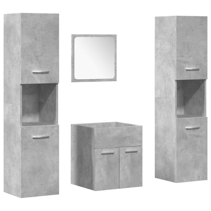 26-2 Bathroom Storage, Concrete grey