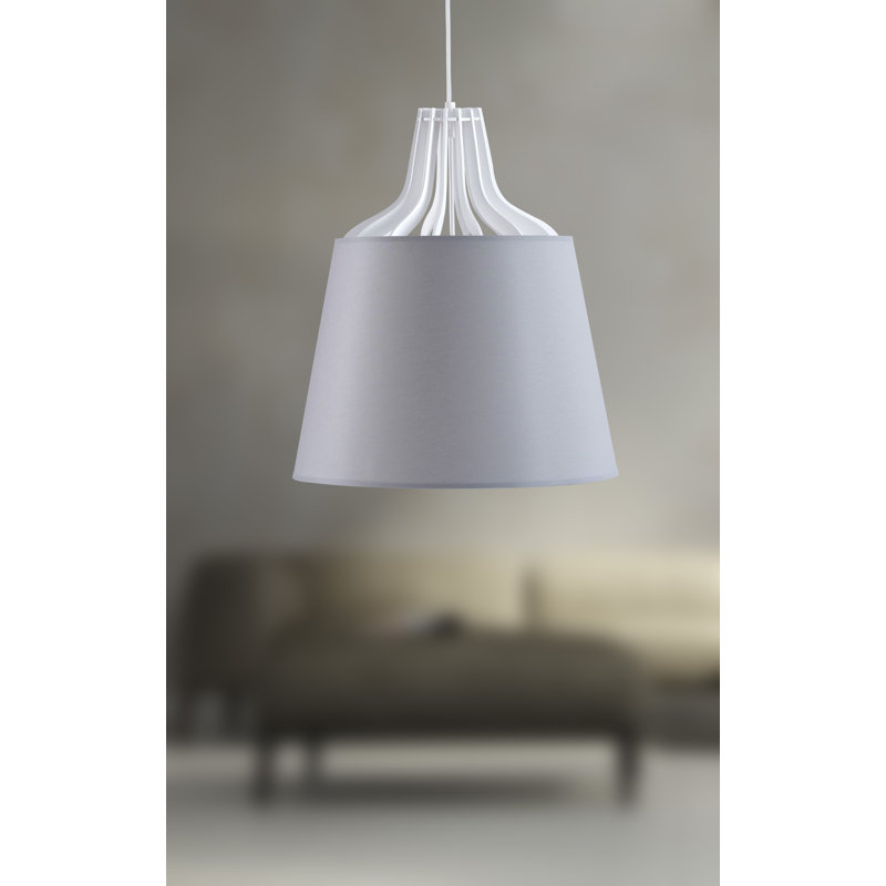 Visconti 1 - Light Single Pendant, Matte Grey