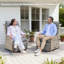 Outdoor Lounge Chair with Ottoman-850978044