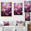 Rose lilas lumineux, palette de coquelicots mauves I - coquelicots, art mural-1246442772-1202854765