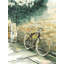 Vieux vélo urbain | Motif de bureau