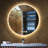 Portsmouth LED Lighted Bathroom Mirror with Defogger – Wall-Mounted Vanity Mirror with Touch Control, Dimmable Lighting & Adjustable Color Temperature-7694144
