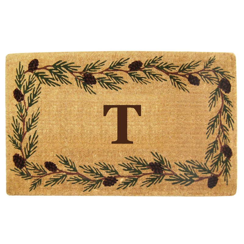 Tapis de porte antidérapant pour l'extérieur, L 22 po x L 36 po, T