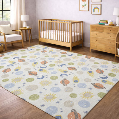 Tapis pour enfants Villers AMF2581 de qualité supérieure, lavable à la machine