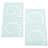 Glass Square 4 Piece Coaster Set