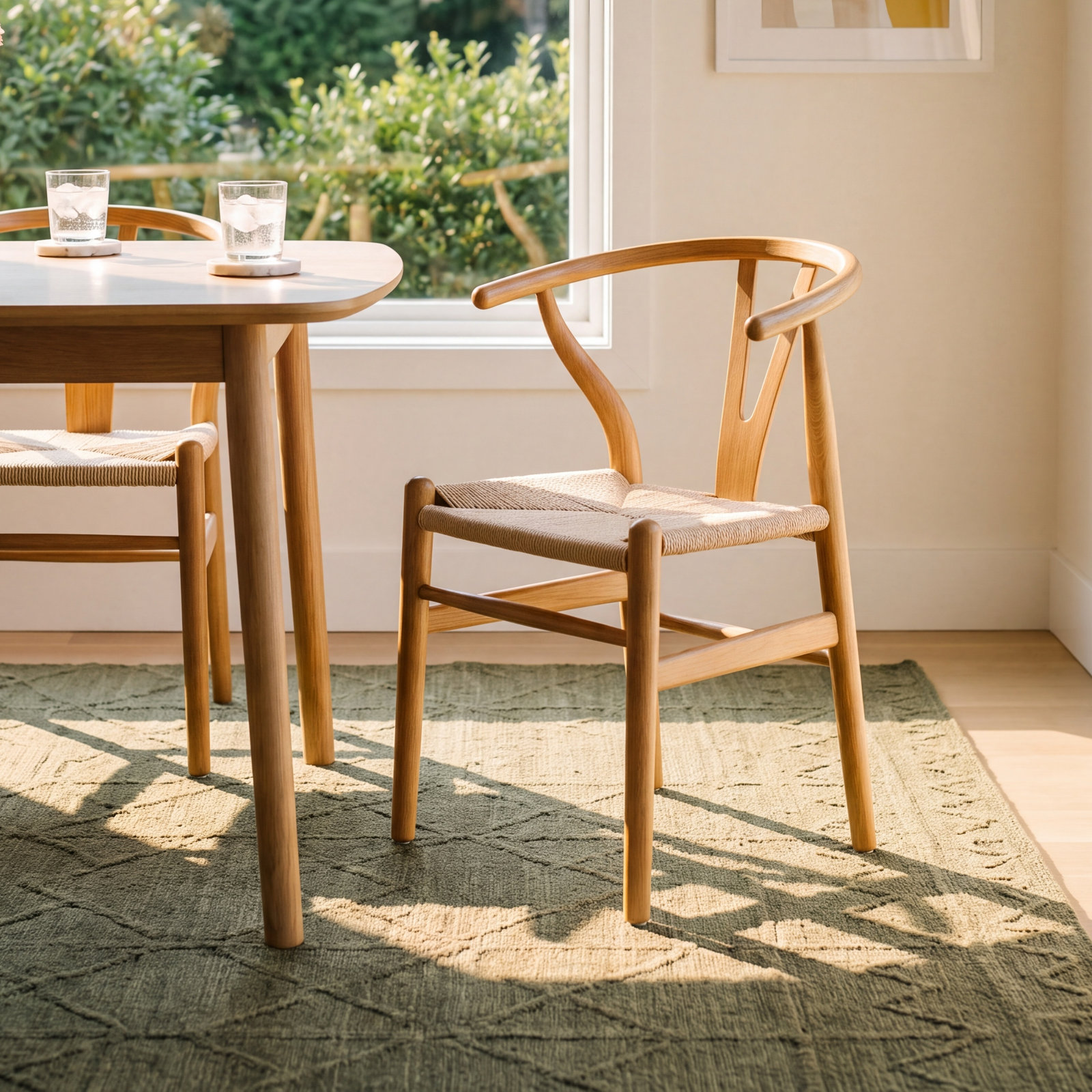 Margo Dining Armchair, Burlywood/Beige