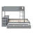 Full-Over-Full Bunk Bed With Twin Size Trundle, Storage And Desk-520241968
