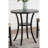 Biony  " Roundbar Table With   Fabric Nail Head Pub Chairs-138334791