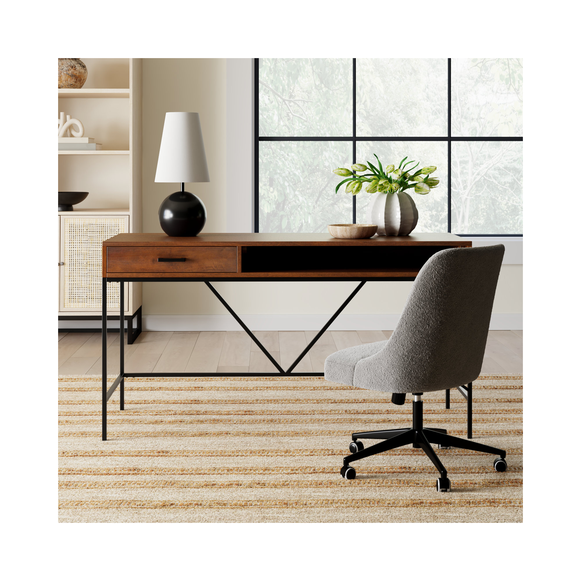 Ivywood Writing Desk, Walnut