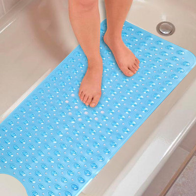 Amere Non Slip Rectangle Shower Bath Tub Mat