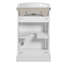 Ensemble de meuble-lavabo sur pied 20 po avec lavabo en céramique, ensemble de meuble-lavabo simple autoportant avec porte à fermeture douce-1585344903
