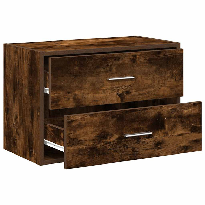 Agnus Rectangle Accent Chest, Smoked Oak