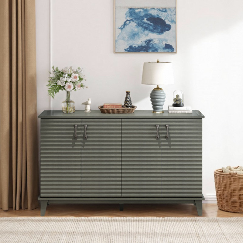 Buffet rétro 60 "- gris antique