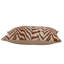 Exotic Aura Embroidery Self-Flange Accent Pillow