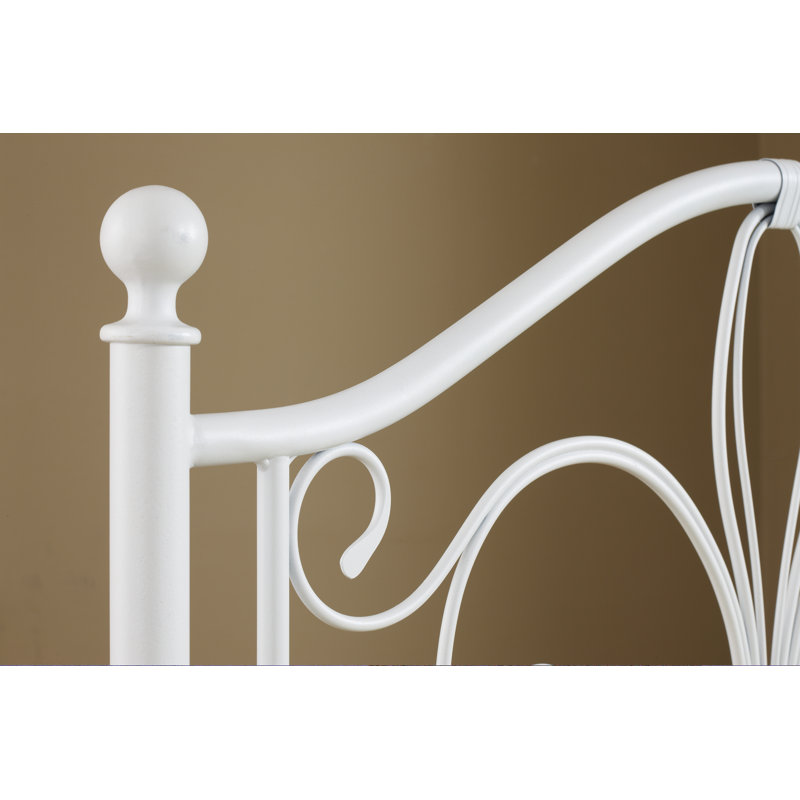Brenneman Metal Open-Frame Headboard, Twin, White
