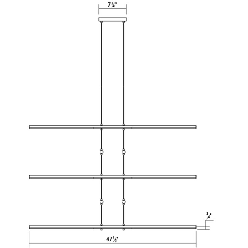 Tik-Tak 20 - Light Dimmable LED Tiered Chandelier, Satin White