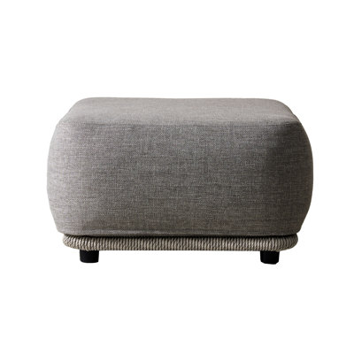 Multi-Functional Outdoor Ottoman With Tray – Footrest & Side Table In One