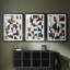 ABSTRACT Series LXI - Impression encadrée sur mesure de qualité supérieure - 3 pièces-1689144292-1689144290