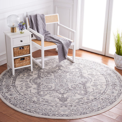 Tapis ivoire / gris Tulum 286