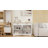 Farmhouse Buffet Cabinet With 2 Drawers And 4 Doors, UV-Painted For Durable And Stylish Storage In Dining, Living, And Kitchen Areas-741589169