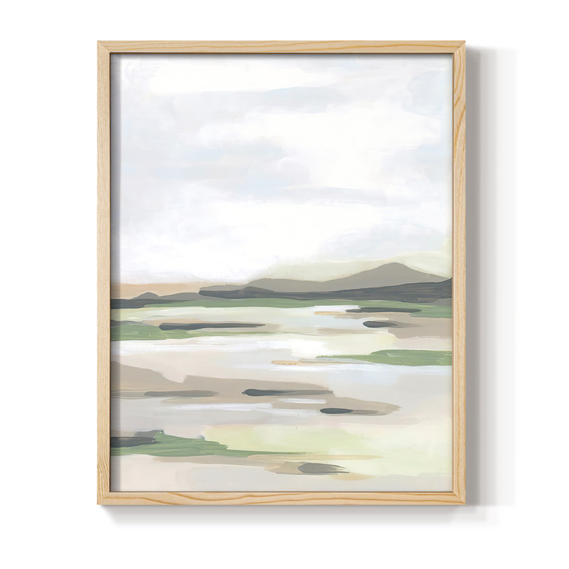 Reproduction encadrée Mesa Verde II - bois massif, H 21 po x l 17 po
