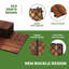 BEEFurni - Carreaux de terrasse en bois emboîtables 12 po x 12 po-89020658