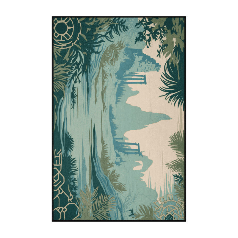 Forest Of Secrets Rug, Rectangle 4' x 6'