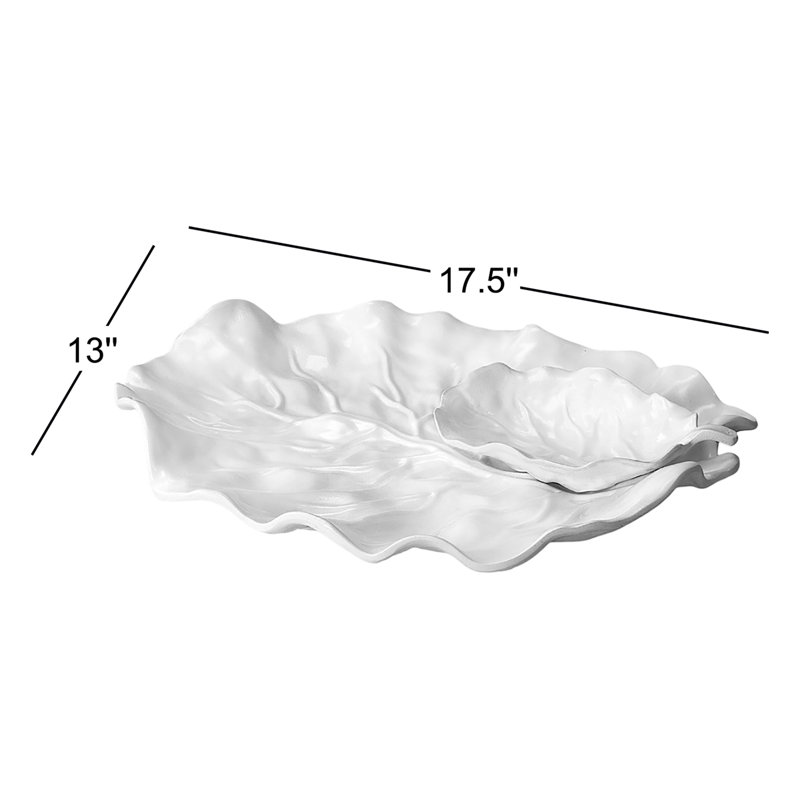 Vida Melamine Chips And Dip Platter