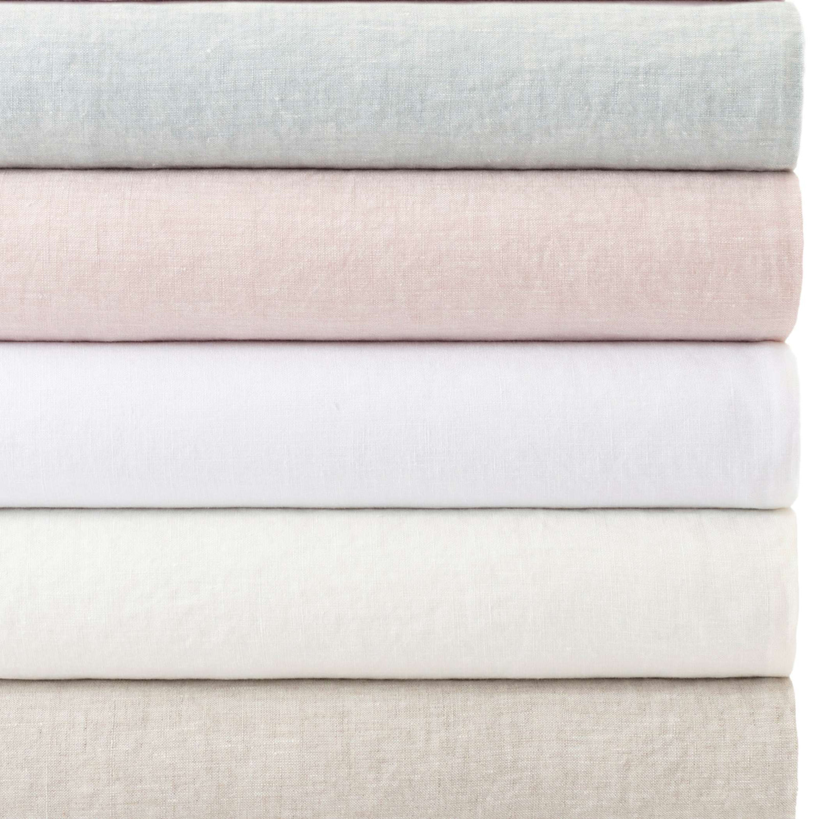 Lush Linen Tailored Bed Skirt, Queen, Natural