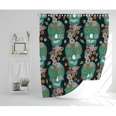 Kylee Polyester Shower Curtain Set