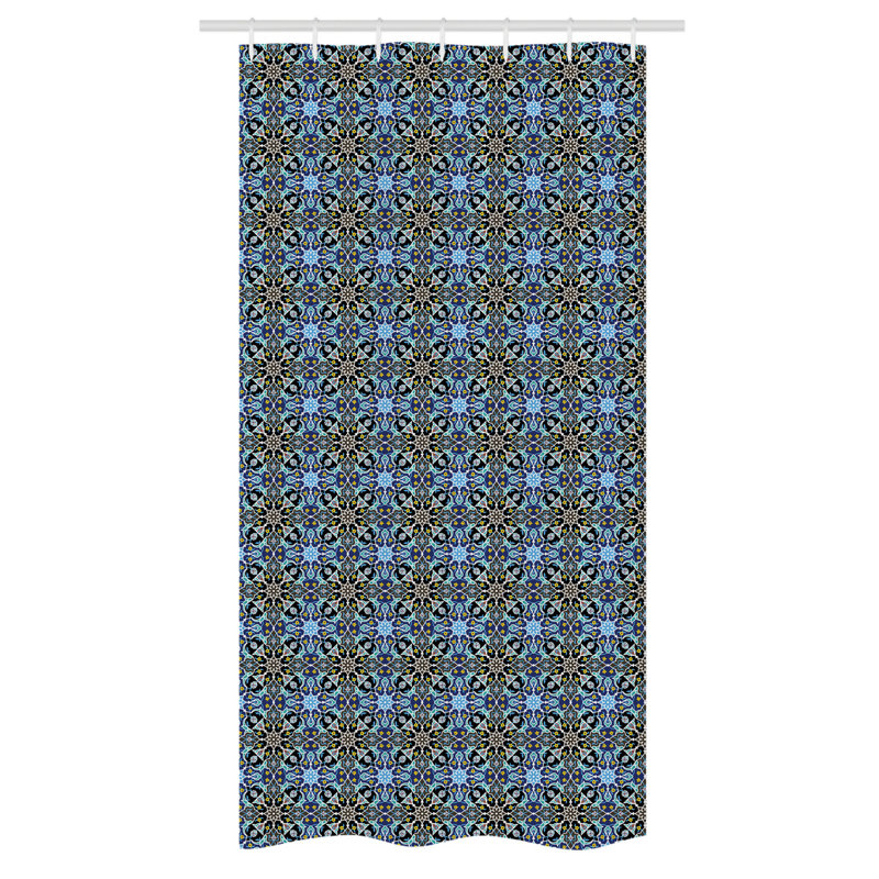 Shower Curtain with Hooks Included, 36" W x 72" L