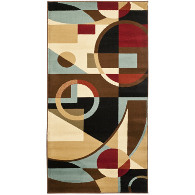 Tapis performance à motif géométrique Bloem Porcello