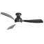 Ventilateur de plafond encastré moderne de 52 po avec lumière DEL et moteur à télécommande DC Nicola-796997912