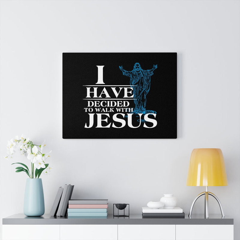 Walk With Jesus - Wrapped Canvas Print, 61cm H x 76cm W